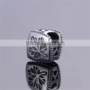 Best Mothers Day Gifts Engraved Alphabet Letter Mum 925 Sterling Silver Charms Fit Euoropean DIY Bracelet thumbnail-5
