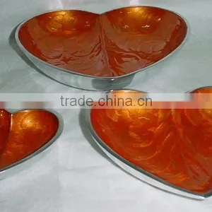 Aluminium Heart Shape Dish Set thumbnail-1