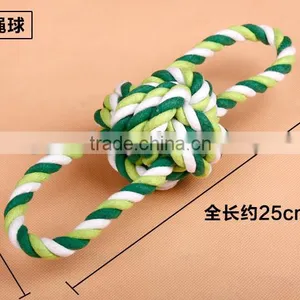 QQ Petoy Factory Dog Chew Christmas Animal Braided Rope Toy for Dog thumbnail-3