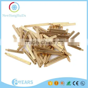 Precision Machining Brass Screw Thread Single-head Pillars thumbnail-4