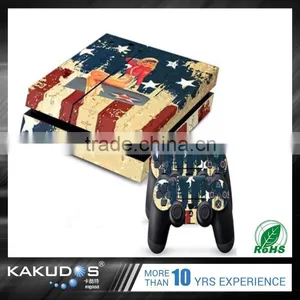 Hot Selling ! Vinyle Carbon Fiber Skin Sticker for PS4 Controller thumbnail-6