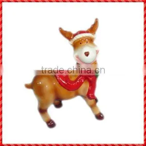 Brand New Ceramic Indoor Christmas Deer for Sale thumbnail-1