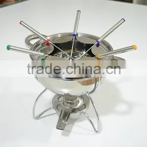 High Quality Metal Steel Household Fondue Pot thumbnail-1