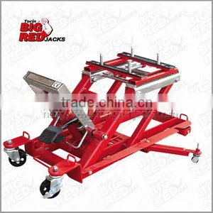 Toin 680kg Load Capacity Red Motorcycle Lift Jack thumbnail-1