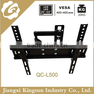 Single Arm Swivel Arm Wall Mount Bracket Stand for 25-55 Inch Tvs thumbnail-1