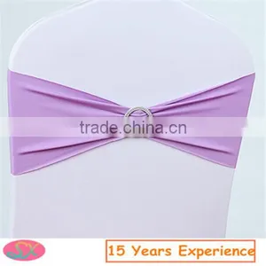 2016 Hot Sale Plain Dyed Chair Sashes for Party Wholesale in China thumbnail-2