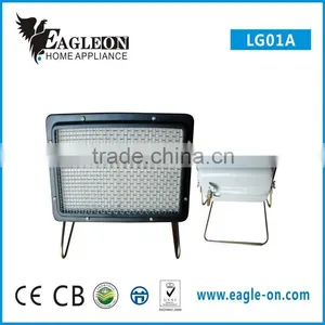 Branded Wider Bottom Handy Black Gas Room Heater LG10 Gas Quartz Heater thumbnail-3