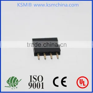 2.0mm Single Row Straight Female Header 4 Pin thumbnail-1