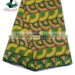 100% Cotton Real Wax Fabric SMRC-10 African Super Wax Print Fabric Wholesale thumbnail-2