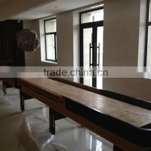 China Supply Pure Wooden Shuffleboard Game Machine thumbnail-5