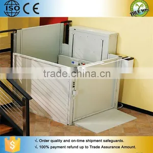 AC Type Hydraulic Stair Lift for Disabled People Wheelchair Lift thumbnail-6
