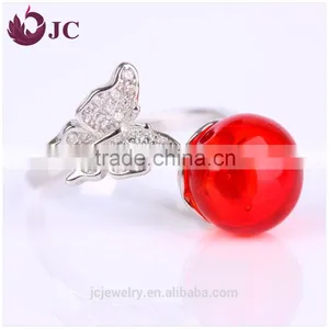 Wholesale Women Silver 925 Fashion Essential Oil Diffuser Aromatherapy Ring thumbnail-1