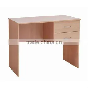 Morden Melamine Beech Computer Desk thumbnail-1