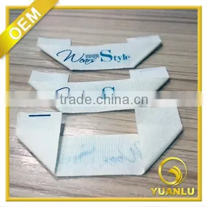 Wholesale Cheap Clothing Printed Silkscreen Label thumbnail-2