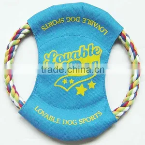 Pet Training Frisbee With Rope thumbnail-1