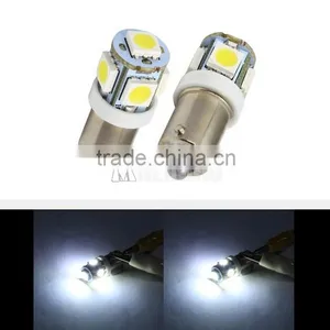 T4W BA9S 5 SMD 5630 5730 LED 5SMD 5LED License Plate Lights Instrument Lights Interior Bulbs DC 12V thumbnail-4