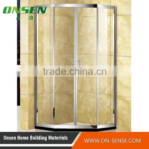 Modern Bathrooms Shower Cabin Hot Stainless Steel Shower Room With Tempered Glass thumbnail-1