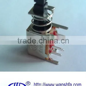 PS-22F03 50V DC Self-lock Push Switch thumbnail-1