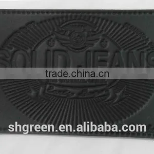 Men's Garment Black Leather Patch Manufacturer thumbnail-4