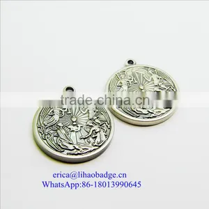 High Quality Customize Metal Coin/antique Silver/antique Bronze Coin With Eagle Logo in Any Size thumbnail-1
