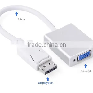 Manufacturer Hot Sales High Resolution Cheap DP to VGA Cable thumbnail-1