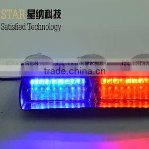 Auto Led Visor Interior Blue Strobe Light Bar (XN-S2) thumbnail-1