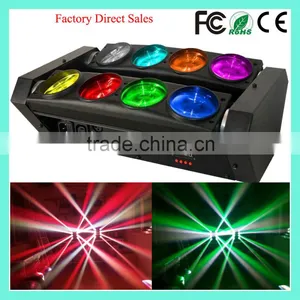 Professional Stage Disco DJ Wedding Party MARQ Lighting Ray Tracer Quad 8pcs 10W 12W RGBW 4in1 LED Spider Beam Moving Head thumbnail-1