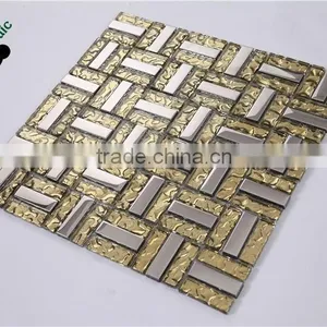 SMP02 Electroplate Surface Mosaic Material Mixed Mosaic Water Drop Mosaic thumbnail-2