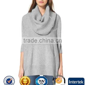 New Fashion Design Custom Cashmere Sweater thumbnail-1