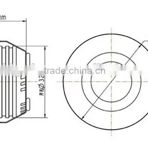 Cut Hole 32mm Round 3w Mini Jewelry Display Showcases Led Lights BW8218 thumbnail-4