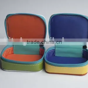 Leather Glasses Storage Box, Leather Watch Storage Boxes, Fabric Covered Storage Boxes thumbnail-5