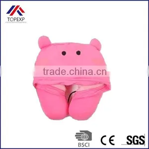 U-shaped Neck Pillow With Hat thumbnail-1