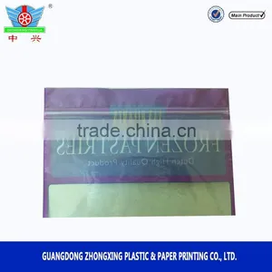 Frozen Pastries Transparent Plastic Bag With Zipper thumbnail-3