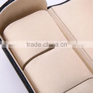 China Leather Factory Wholesale Custom Luxury Watch Box, Cylindrical Gift Box thumbnail-3