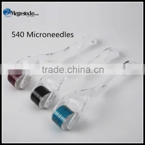 1.5mm Titanium 540 Needles Microneedle Face Roller Scar Stretch thumbnail-1