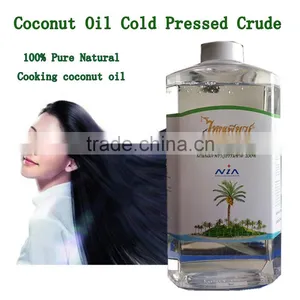 Virgin Cold Pressed Coconut Oil Crude 500ml thumbnail-1