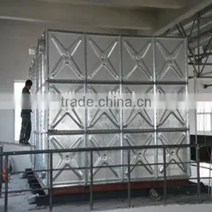 Insulated Galvanized Steel Sectional Hot Water Tanks thumbnail-4