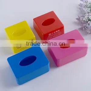 Factory Low Pricing Custom Logo Plastic Restaurant Bar Spa Facial Tissue Box Cover (XJHL54) thumbnail-1