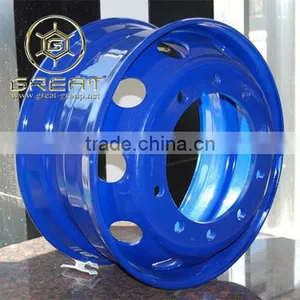 China Brand in OEM Design of 22.5 Inch Truck Tubeless Rims thumbnail-5