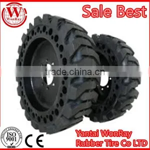 Factory Price High Quality Solid Truck Tires for Skid Steer With Long Warranty thumbnail-1