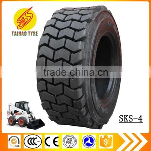 TAIHAO Brand China Tyre Top China Brand Bobcat Skid Steer Tyre for Soft Muddy Road Sks-110-16.5 12-16.5 14-17.5 15-19.5 thumbnail-1