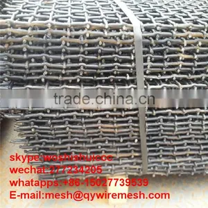 Low Carbon Steel/Mild Steel Crimped Wire Mesh 6mm Opening Crimped Wire Mesh thumbnail-6