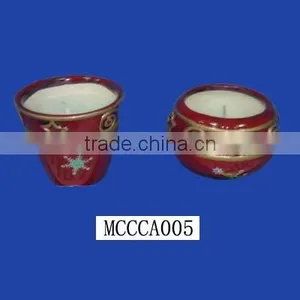 Ceramic Candle Ornament thumbnail-1
