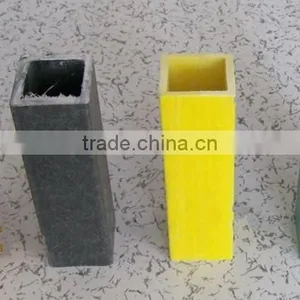 Pultruded FRP Square Tube / Glass Fiber Reinforced Plastic Rectangular Tube thumbnail-1