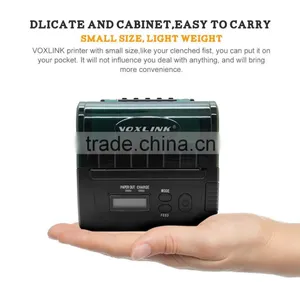 Voxlink Portable 80mm Pos Printer Label Printer Bluetooth Barcode Printer( Android+ios) thumbnail-5