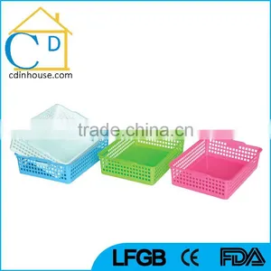 Vegetable Baskets Salver Plastic SET Storage Organizer Kitchen Fruit thumbnail-5