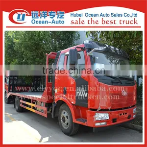 FAW Payload 9000 Kgs Flatbed Tow Truck thumbnail-1