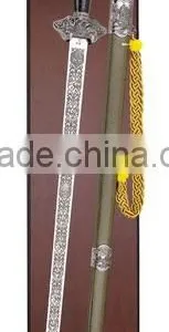 47.5" Overall, Roman Sword, Cast Aluminum Handle, With Wooden Plaque thumbnail-4