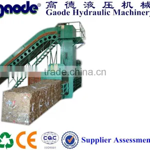 Automatic Hydraulic Driven Type Used Clothes Baler thumbnail-1