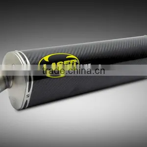 For KAWASAKI Z1000 2007-2009 Motorcycle Exhaust Pipe LASER HotCam DS Slip-on Mufflerset thumbnail-1